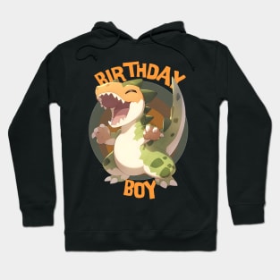 Dinosaur Birthday Boy Kawaii Anime Hoodie